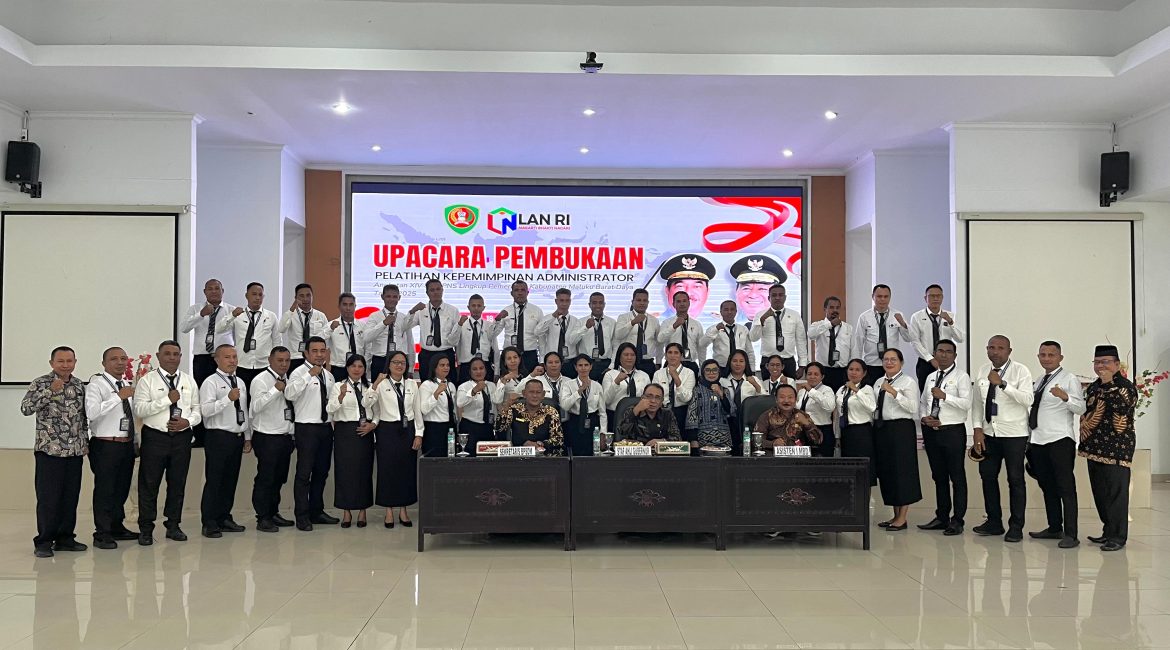 Pembukaan Pelatihan Kepemimpinan Administrator Angkatan XIV Bagi PNS Lingkup Pemerintah Kabupaten Maluku Barat Daya Tahun 2025