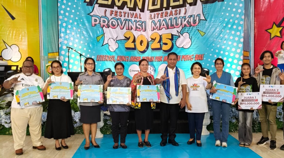 Perpustakaan BPSDM Provinsi Maluku siap mendukung Gerakan Literasi for Maluku Pung Bae