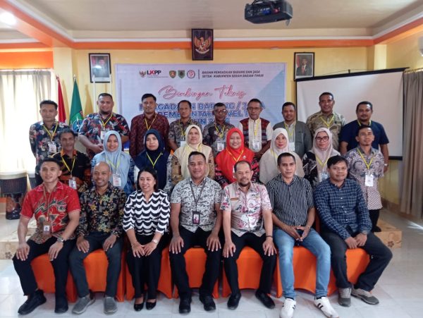 Mendorong Pembangunan Sumber Daya Manusia di Bidang PBJ Pemerintahan, Kabupaten Seram Bagian Timur bersama BPSDM Provinsi Maluku menyelenggarakan Pelatihan dan Uji Kompetensi Pengadaan Barang/Jasa Pemerintah Level – I