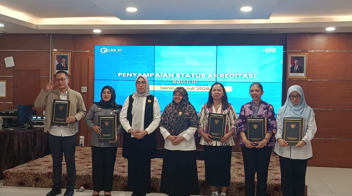 Komitmen Mutu Berbuah Hasil, Akreditasi Latsar CPNS BPSDM Maluku Meningkat
